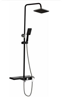 Душевая стойка Haiba HB2420 чёрный матовый